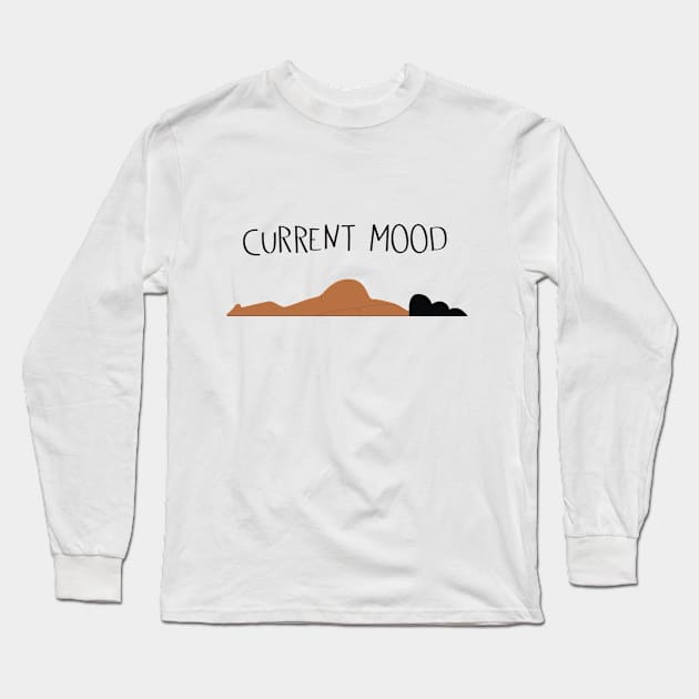 Current mood Long Sleeve T-Shirt by damppstudio